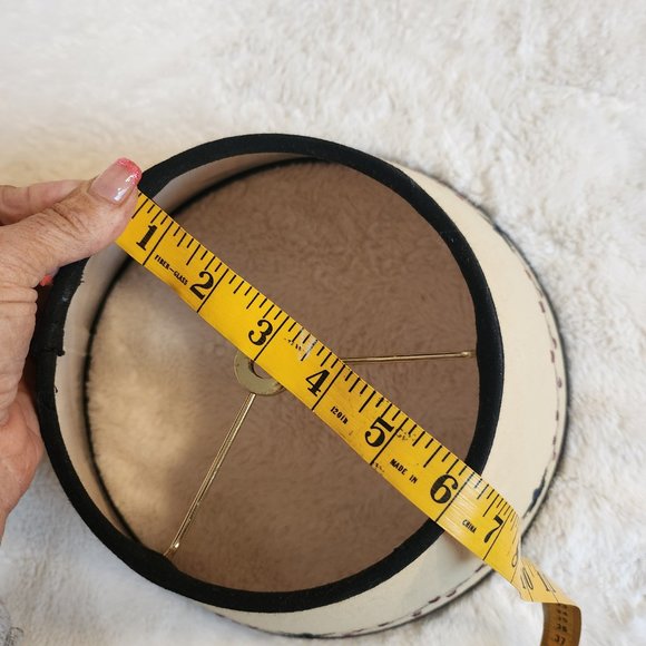 Enchanting Starr and Vine Primitive Lamp shade - Picture 2 of 4